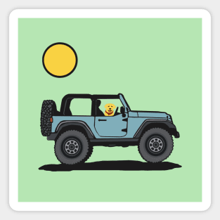 Earl Grey Wrangler with Dog Magnet